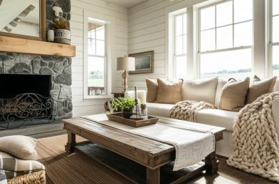 Farmhouse Charm: How Texture Creates Instant Warmth (Science-Backed)