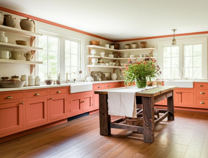 Farmhouse Kitchen Charm: 5 Unexpected Budget-Friendly Ideas