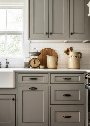 Imagem para o artigo: Painting Kitchen Cabinets: Farmhouse Edition (Fail-Proof Guide)